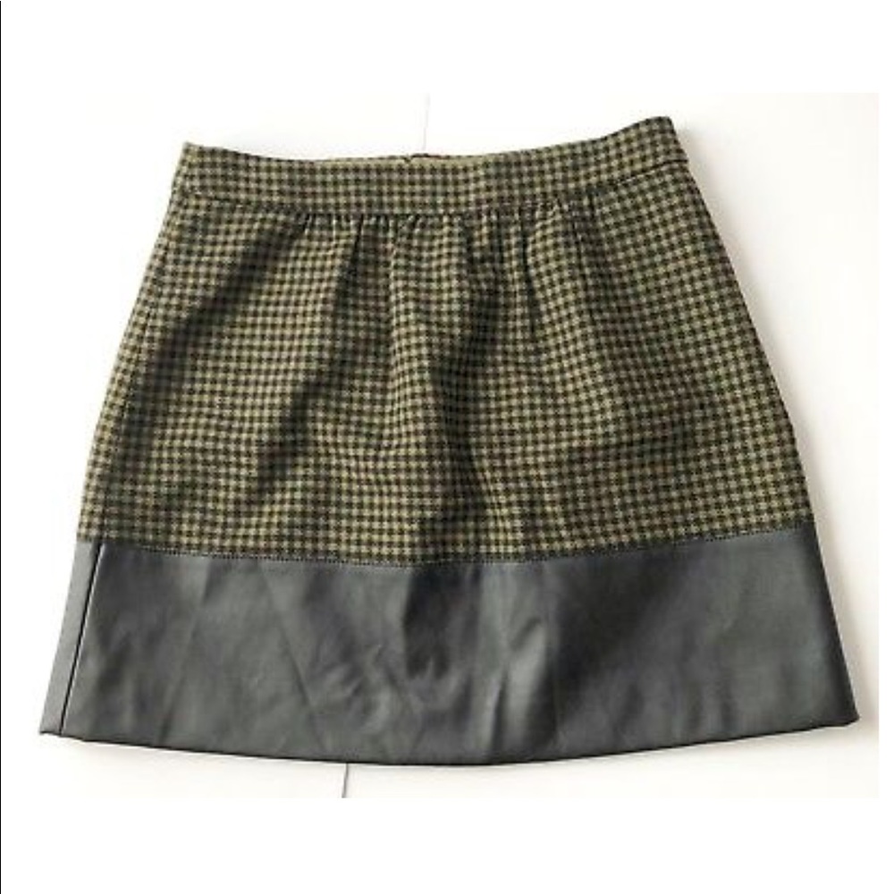 J Crew plaid skirt perfect for fall